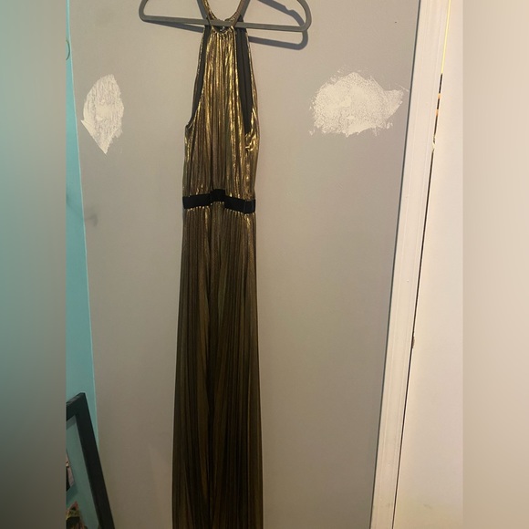 BCBGMaxAzria | Dresses | Long Metallic Gold Dress By Bcbg | Poshmark BCBGMaxAzria | Dresses | Long Metallic Gold Dress By Bcbg | Poshmark